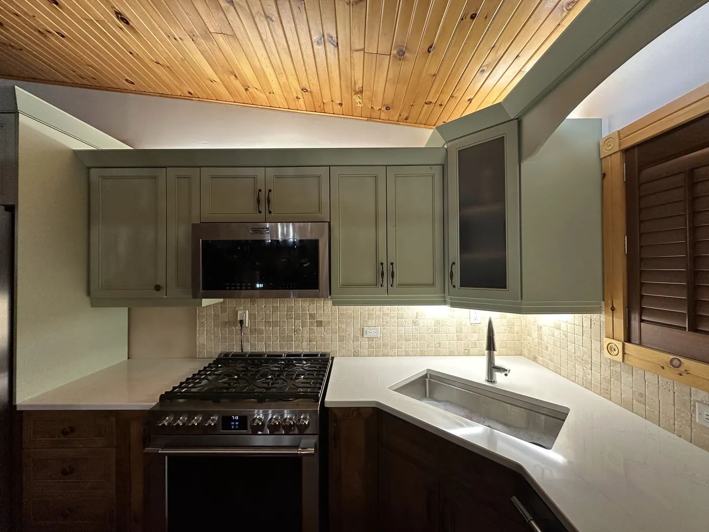 Finished interior painting project in a North Bay home