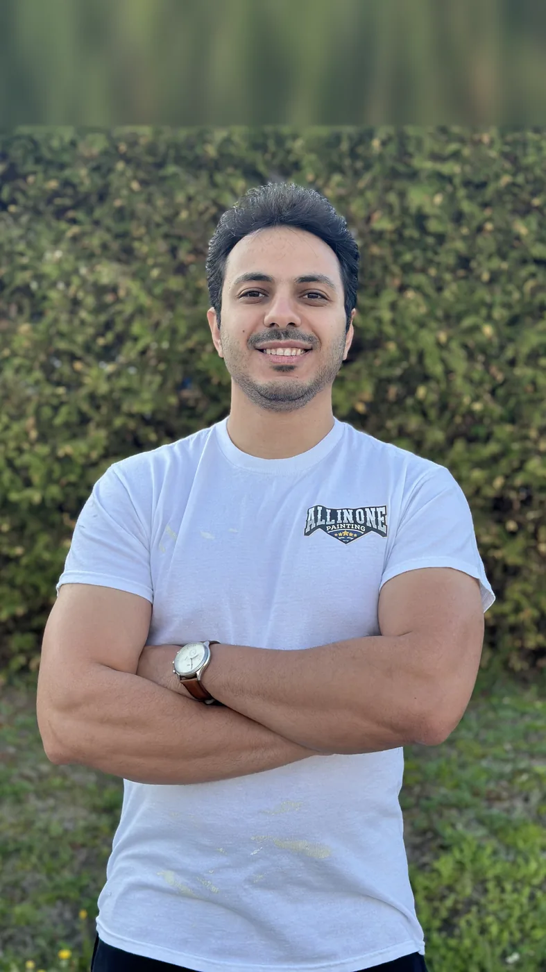 Ahmed Khalil, founder of All In One Painting